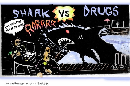 Shark VS Drugs by Tom McNally